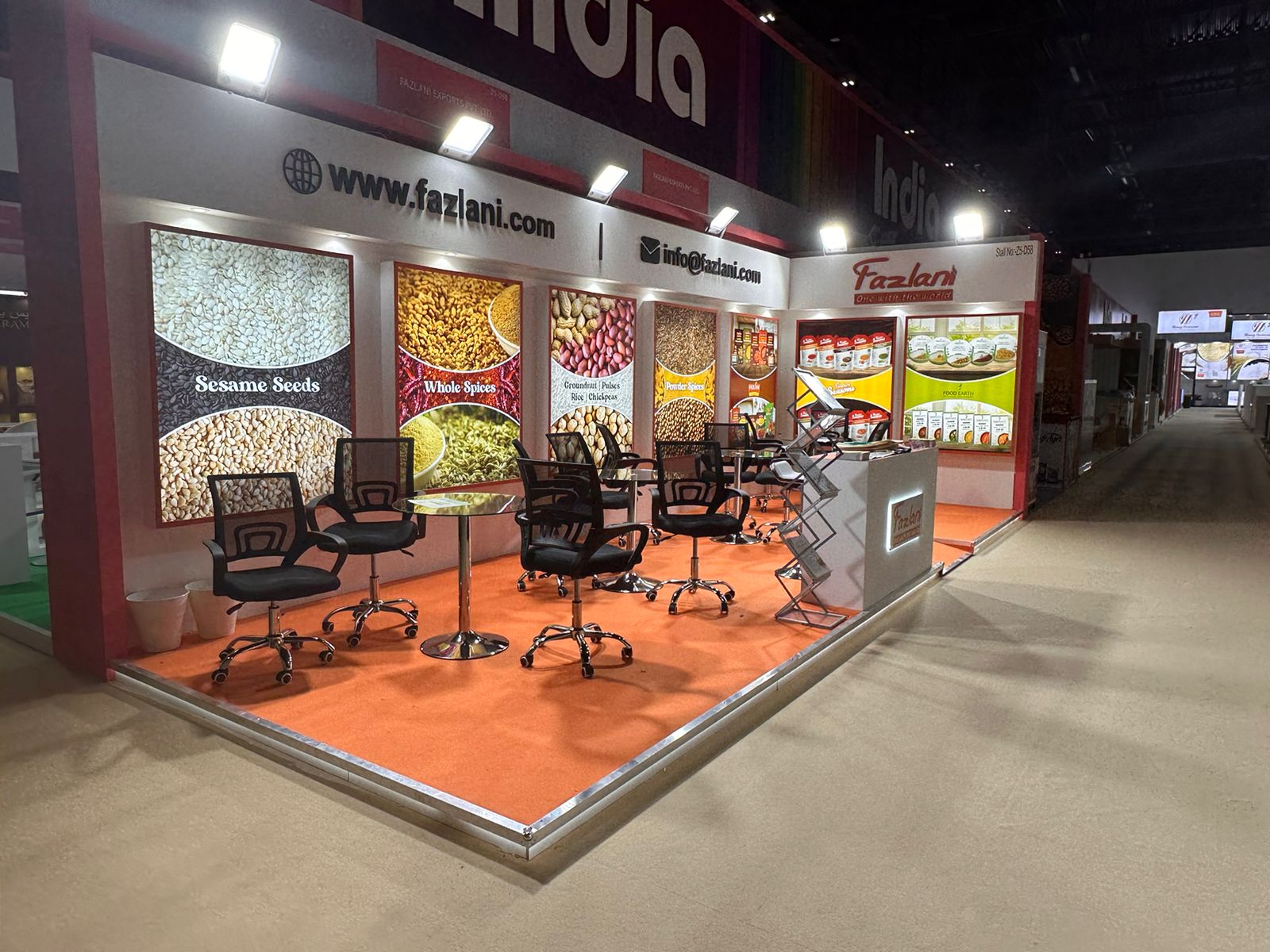Booth fabrication company Bahrain