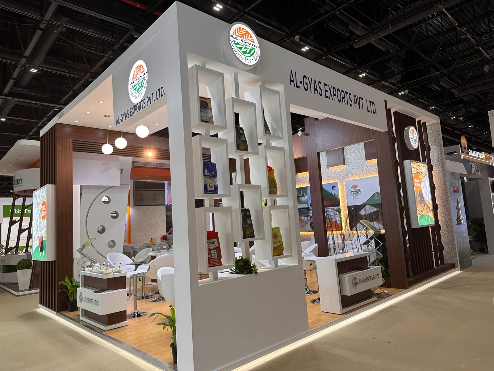 Trade show stall design Bahrain